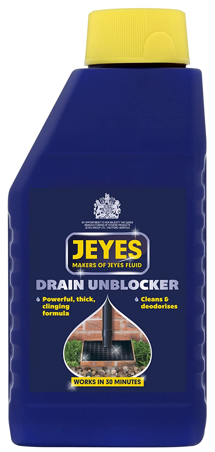 Jeyes Outdoor Cleaner Drain Unblocker 500ml Downham Garden Centre
