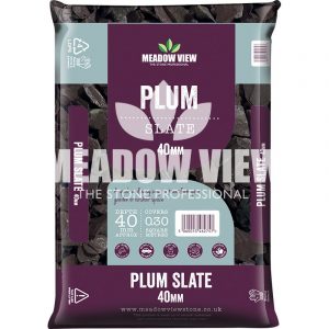 Plum Slate - 40mm - 20kg