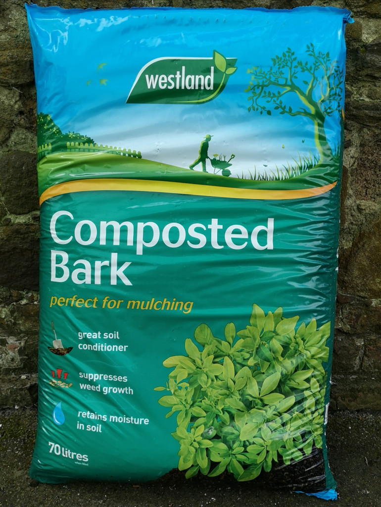 Composted Bark 70ltr Downham Garden Centre