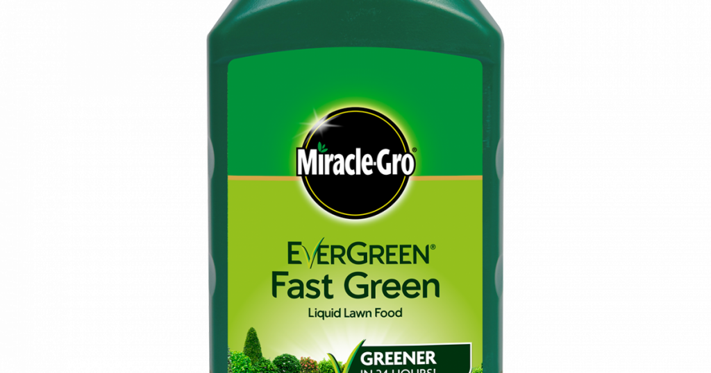 Miracle Gro Evergreen Fast Green 1ltr Bottle - Downham Garden Centre