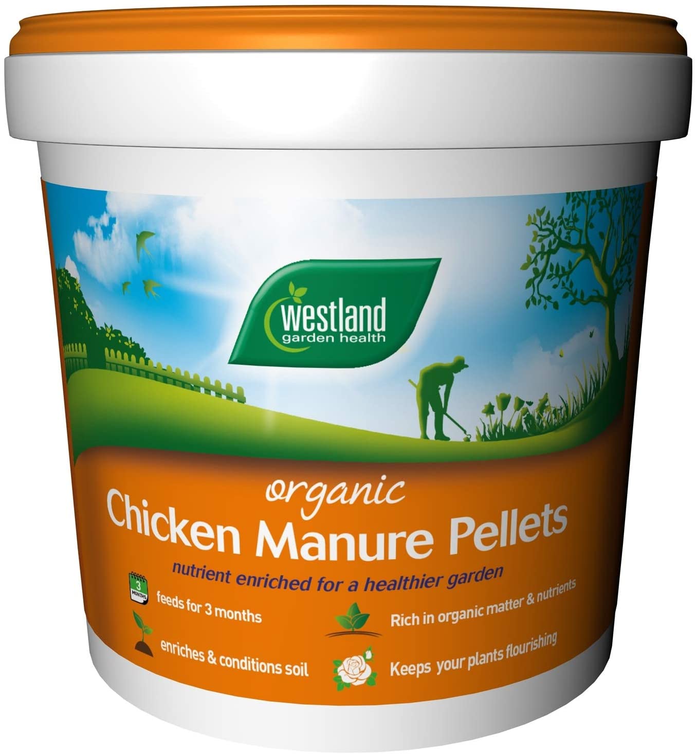 Chicken Manure Pellets 10kg - Downham Garden Centre